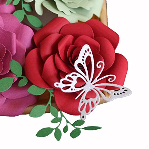 Vanvler Die Cuts for Card Making Scrapbooking Diy Metal Stencils Album Craft (G butterfly)