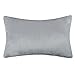 KINGROSE Long Eyelashes Throw Pillow Cover Silver Sequins Decorative Pillowcase Rectangle Cushion Cover for Girls Bed Living Room 12 x 20 Inches