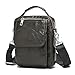 Stepack Fashion Casual Genuine Leather Bag Messenger Bag for Men Small Shoulder Bag (S)
