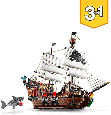 3 in 1 pirate ship lego