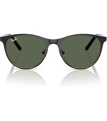 Amazon.com: Ray-Ban RJ9552S Sunglasses, Black On Silver/Dark Grey