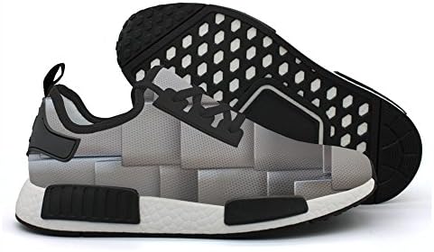 INKEWRNV Geometrical Art 3d Non-slip Classic Stylish Print Canvas Shoes