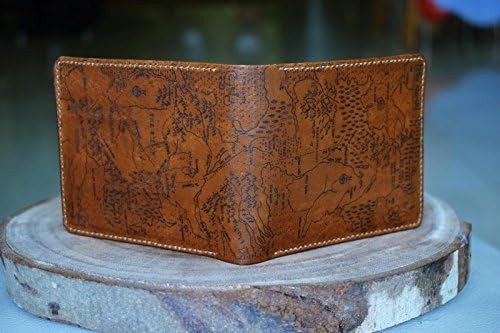 Unik4art - Personalized Game of Thrones Westeros map genuine leather men wallet, christmas gift for men 2020, anniversary leather present for him
