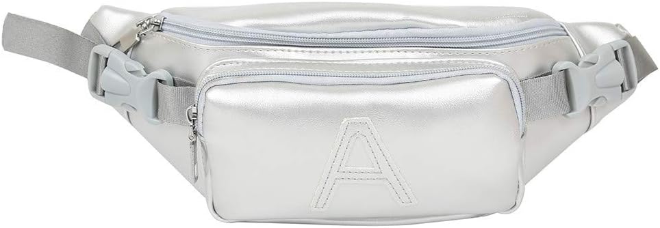 Waist Bag,Fanny Pack for Women-Pack Belt Bag Waist Pouch Travel Running Cycling Sports Bag personality bright leather solid color diagonal cross bag