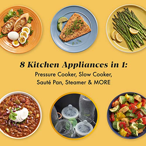 CrockPot 8Quart MultiUse XL Express Crock Programmable Slow Cooker