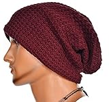 Ofocam Unisex Slouchy Winter Hats Knitted Beanie Caps Men Women Soft Warm Ski Hat