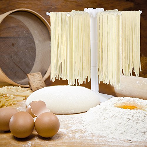 Baskiss Demountable Pasta Drying Rack, Spaghetti Stand Dryer Household Noddle Drying Holder