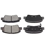 cciyu D1445 Rear Ceramic Disc Brake Pads Kit For