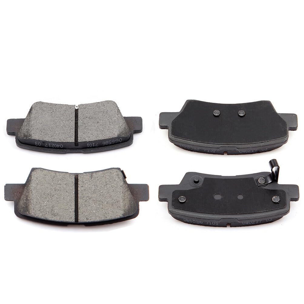 cciyu D1445 Rear Ceramic Disc Brake Pads Kit For
