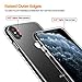 RANVOO iPhone Xs Case, iPhone X Case with 2 Screen Protectors, Crystal Clear [Anti Yellowing] Protective Case [Military Grade Protection] with Reinforced Soft TPU Bumper and Transparent Hard PC Back