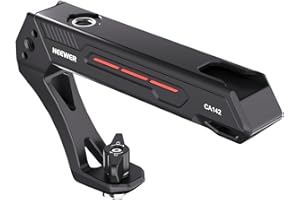 NEEWER BASIC Lightweight Camera Top Handle with 3/8" Locating Pin for ARRI, High Strength Cage Plastic Handle Grip w/ 1/4" 3/
