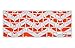 Kuzy Compatible with MacBook Keyboard Cover for Older Version MacBook Pro 13 15 17 inch and MacBook Air 13 inch, iMac Wireless Keyboard, Silicone Skin Key Board Protector, Chevron Orange