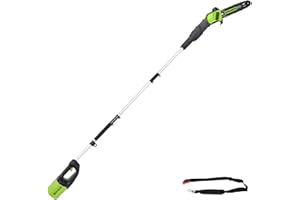 Greenworks 80V 10" Cordless Polesaw (Great For Pruning and Trimming Branches / 75+ Compatible Tools), Tool Only