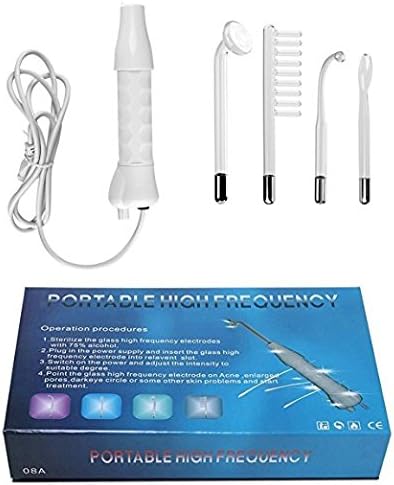 Handheld High Frequency Skin Tightening Acne Spot Wrinkles Remover Beauty Therapy Puffy Eyes Body Care Facial Machine