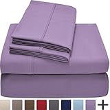 Ivy Union Premium Ultra-Soft Microfiber Sheet Set Twin Extra Long, Twin XL (Lavender)