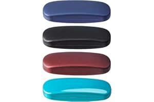 ZONLY Eyeglasses Case,(4 Piece) Unisex Hard Shell Eyeglasses Cases Protective Case For Glasse