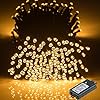 GlobaLink LED-kerstverlichting batterij 40M 300Leds buiten en binnen – 8 standen timer en geheugenfunctie Waterdicht…