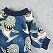 Fitwarm Shark Pet Clothes for Dog Pajamas Cat Jumpsuit PJS Apparel Lightweight Velvet Blue Medium