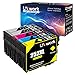 Uniwork Remanufactured Ink Cartridge Replacement for Epson 252 252XL T252XL use for Workforce Wf-3640 Wf-3620 Wf-7610 Wf-7620 Wf-7710 Wf-7720 Wf-7210 Wf-7110 (2 Black 1 Cyan 1 Magenta 1 Yellow) 5 Pack