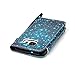 Galaxy S7 Case, Firefish [Card Slots] [Kickstand] Flip Folio Wallet Case Synthetic Leather Shell Scratch Resistant Protective Cover for Samsung Galaxy S7-Starry