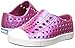 Native Kids Jefferson Iridescent Child Slip-On (Toddler/Little Kid), Raspberry Red/Shell White/Galaxy Iridescent, 6 Toddler M US