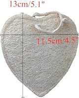BOENTA Loofah Sponge for Shower and Bath - Exfoliating Back Scrubber Puff view 2
