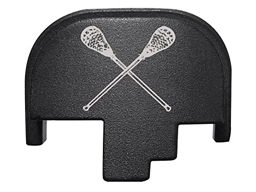 NDZ Performance Rear Back Plate for Smith & Wesson S&W M&P 2.0 Full-Size Compact Black - Lacrosse Sticks Crossed