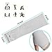AquaX Mild compression arm sleeves with thumb holes Sports armlet hand cover - 1 pair for UV Protection sun screen cooling cycling basketball running hiking golf volleyball outdoor sports