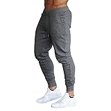 BUXKR Men's Slim Joggers Workout Pants for Gym