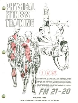 Physical Fitness Training Fm 21 20 Us Army Amazoncom Books - 