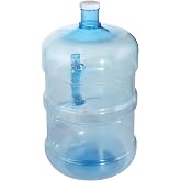 5 Gallon Water Bottle, BPA Free Plastic, Compatible with Top and Bottom Load Water Dispensers