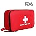 Best The Seller Emergency First Aid Kit 180 piece Medical Supplies Survival Bag for Car Travel Waterproof Emergency Box Outdoor Auto Camping Office Sports and Home