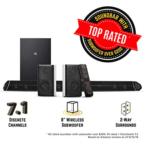 nakamichi shockwafe pro 7.1 wireless home theater system