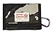 ROUGH ENOUGH Camo Grey Military Army Navy Pattern Canvas Sports Outdoors Casual Simple Basics Trifold Slim Small Short Portable Wallet Purse Holder Organizer with Zipper for Kids Boys Teens Men
