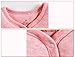 Monvecle Baby Warm Vests Unisex Infant to Toddler Padded Waistcoat (2T-3T, Pink)