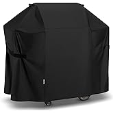 SunPatio 58 Inch Outdoor Grill Cover, Compatible for Weber Genesis II, Genesis 300 and II LX 300 Series Gas Grills, Heavy Duty Waterproof Barbecue Cover, Compared to Weber 7130, 58"W x 25"D x 44.5"H