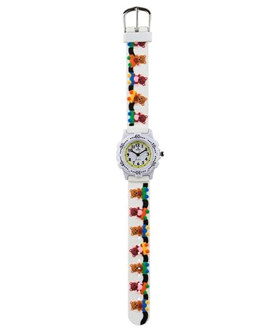 Horo(Imported) Analog White 3D-Strap Rotating Kids Watch 3.5x2.9x0.5cm