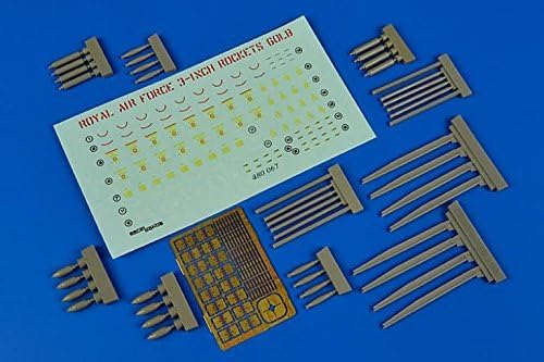 AeroBonus 1:48 R.A.F 3 Inch 60 Lb Rockets - Resin Detail #480067