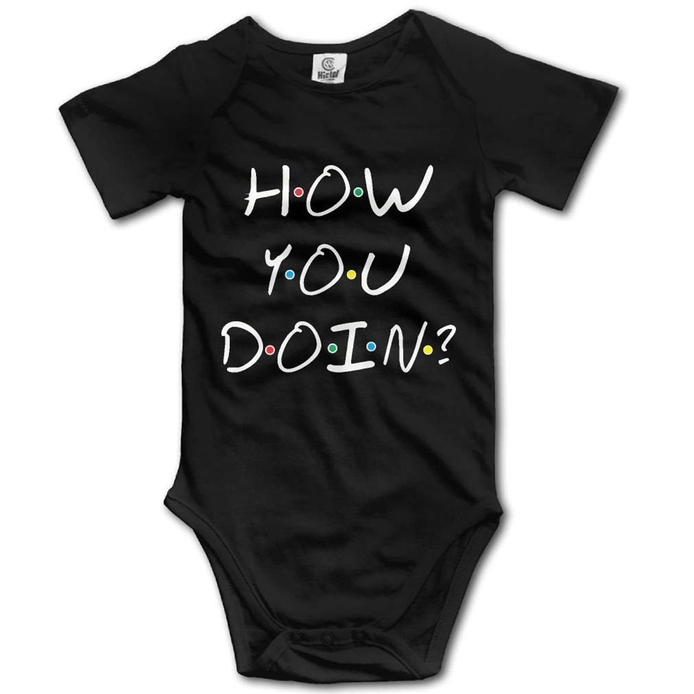 LyCheer How You Doin? - Baby Onesie Birth Announcement Bodysuit Newborn Rompers Unisex