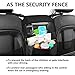 MATCC Car Seat Back Organizer Seat Partition Storage Bag Seat Central Storage Seat Kids Toy Storage, Back Seat Protector / Kick Mat