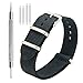 CIVO Watch Strap 4/8 Packs - 16mm 18mm 20mm 22mm 24mm Premium Ballistic Nylon Watch Bands Zulu Style for Men Women