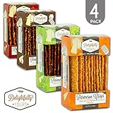 Delightfully Crisps Keto Friendly Snacks, Low Carb Parmesan Cheese Crisps Diet Food, 100% Aged, Flavorful Handmade, Snacks All Natural Wheat & Gluten Free {VARIETY Updated Packaging 2019}