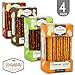 Delightfully Crisps Keto Friendly Snacks, Low Carb Parmesan Cheese Crisps Diet Food, 100% Aged, Flavorful Handmade, Snacks All Natural Wheat & Gluten Free {VARIETY Updated Packaging 2019}