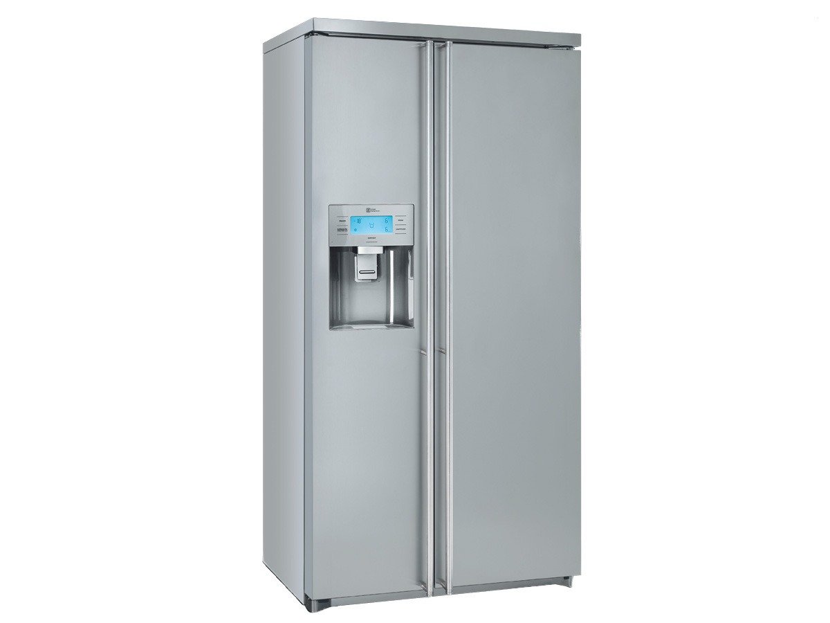 Smeg FA55PCIL3 Independiente 538L A+ Plata nevera puerta lado a ...