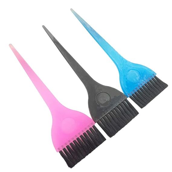 Amazon.com : 3 Pcs Hair Dye Brush, Translucent Dye Brush Set, Color