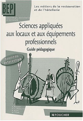 Sciences appliquées aux locaux et aux équipements professionnels