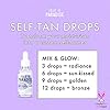 Isle of Paradise Self Tan Drops Dark (30 ml) Add Self Tanning Drops to Skin Care Natural Ingredients & Vegan