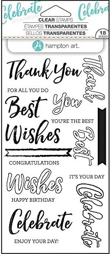 Hampton Arts Clear Stamps ~ Layer Words