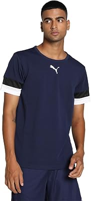 Herren Shirt, Peacoat-Puma Black-Puma White, S