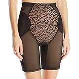 Ahh By Rhonda Shear Women's Leopard Lace Long Line